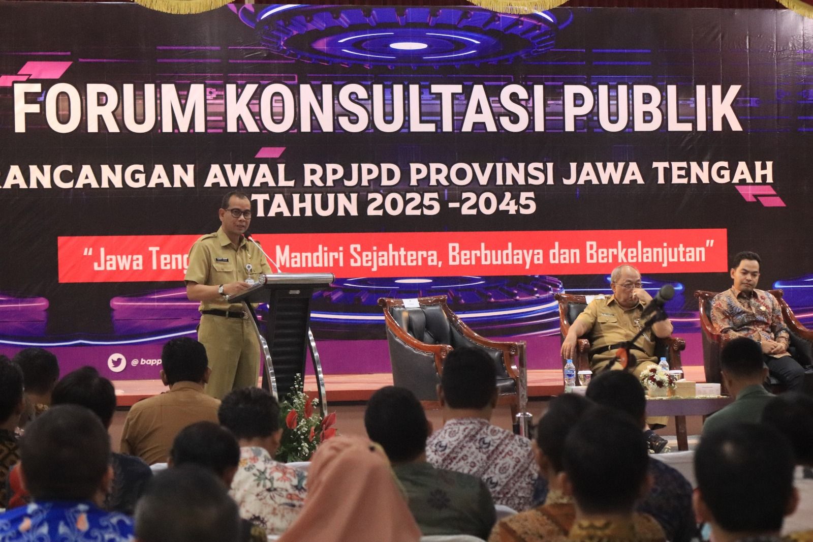 Susun RPJPD 2025-2045, Pemprov Jateng Gelar Forum Konsultasi Publik