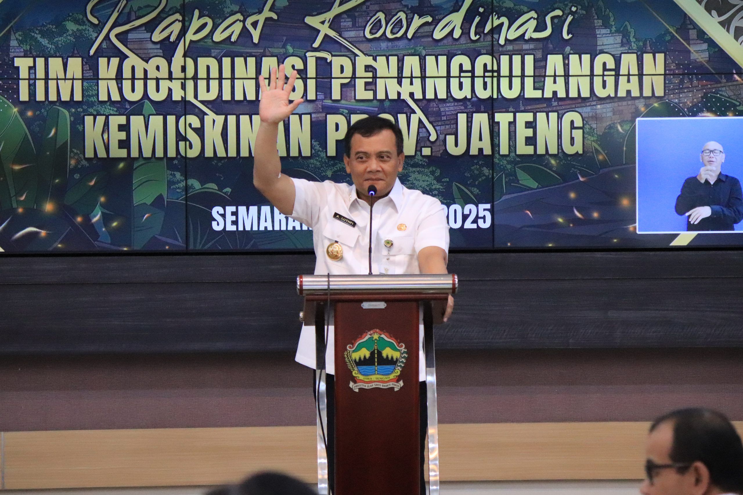 Rakor TKPK Tuntaskan Kemiskinan Jateng
